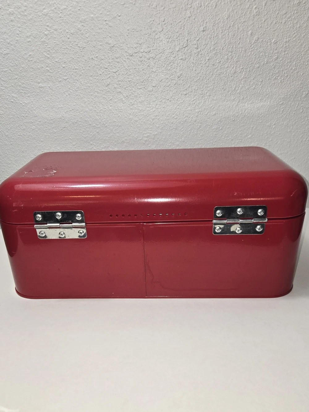 Cuisinart Red Metal Bread Box